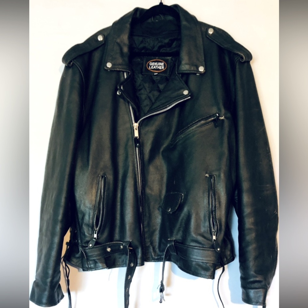 leather jacket